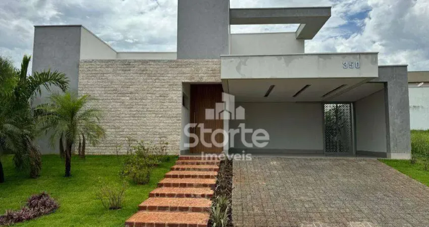 Casa com 4 dormitórios para alugar, 230 m² por r$ 12.000,00/mês - condomínio alphaville 1 - uberlândia/mg