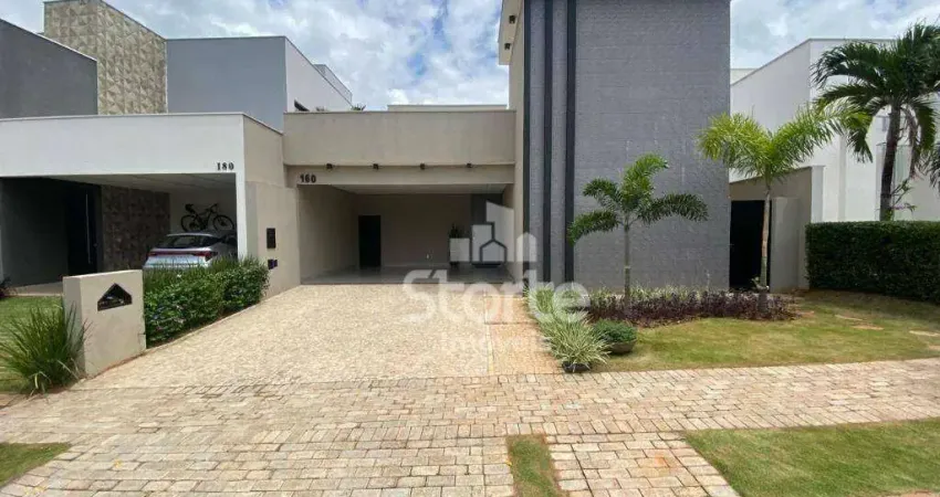Casa com 3 dormitórios para alugar, 200 m² por r$ 12.500,00/mês - condomínio splêndido - uberlândia/mg