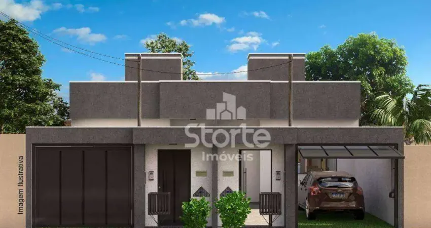 Casa com 2 dormitórios à venda, 77 m² por r$ 435.000 - vida nova - uberlândia/mg