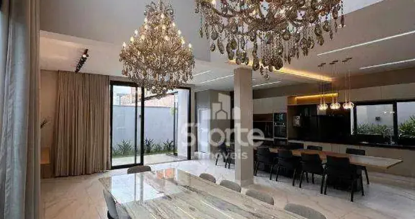 Sobrado com 5 suítes à venda, 336m² por r$ 3.890.000 - condomínio splêndido - uberlândia/mg