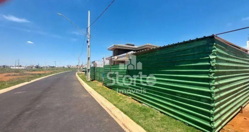 Terreno à venda, 294m² por r$ 505.000 com as formas de eps, ou r$ 425.000 sem as formas de eps - condomínio reserva novo mundo - uberlândia/mg