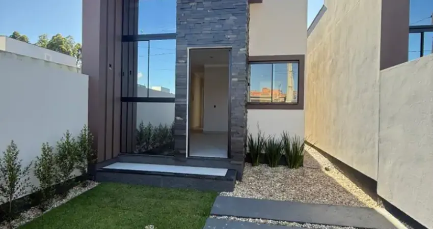 Linda casa à venda no flora flora, bairro joaia em tijucas/sc