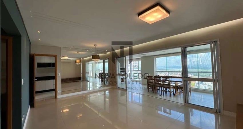 APARTAMENTO PARA VENDA E LOCAÇÃO - 4 SUÍTES, 194 METROS, SALA AMPLA, SACADA GOURMET EM CONDOMÍNIO CLUBE - JARDIM AQUARIUS.