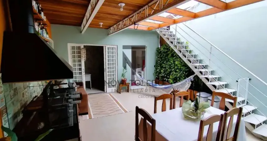 Casa térrea a venda com 2 dorm, 90 metros - residencial vista linda. aceita permuta por apartamento de maior ou menor valor na vila adyanna.