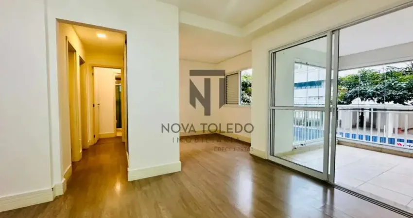 Apartamento com 2 dorm, sala estendida e sacada gourmet - 77 metros  no jardim aquarius.