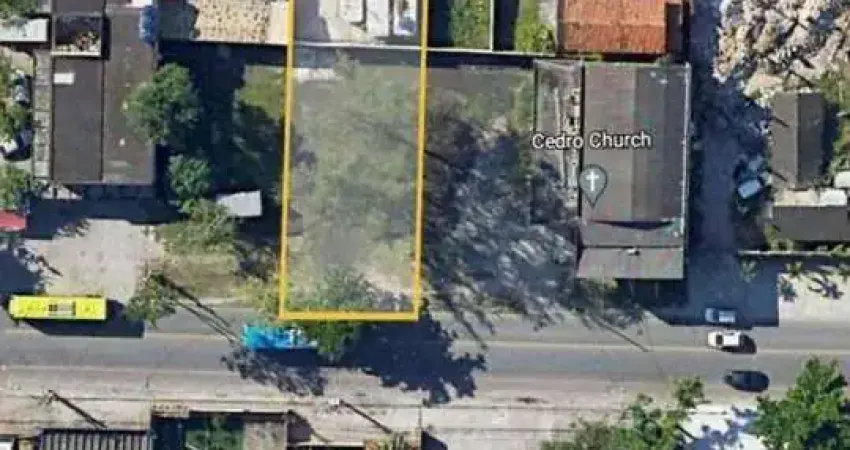 Terreno comercial à venda na Avenida Irene Lopes Sodré, Itaipu, Niterói