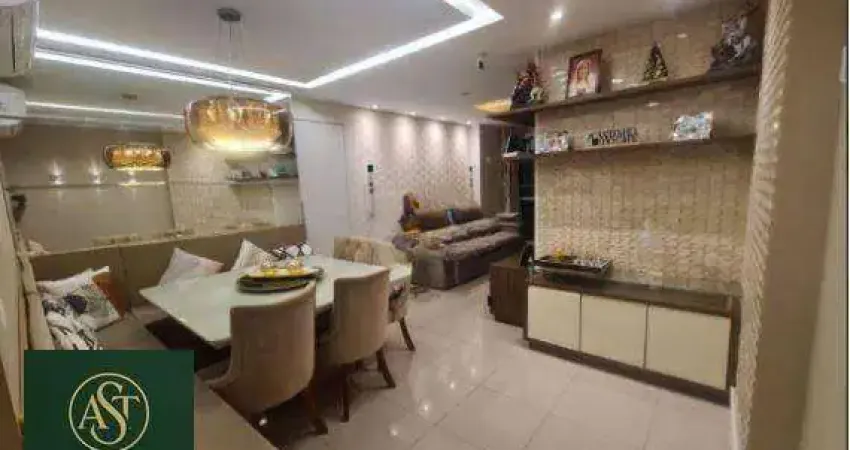 AST IMÓVEIS VENDE aparamento de 120 m², com 3 quartos e 2 vagas de garagem no Jardim Icaraí