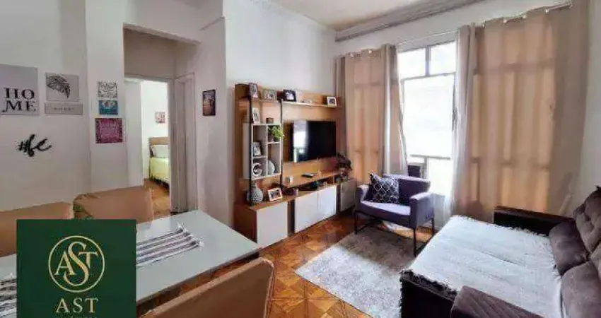 AST IMÓVEIS VENDE apartamento no miolo de Icaraí com 2 quartos, vaga e vista livre por R$ 618.000,00