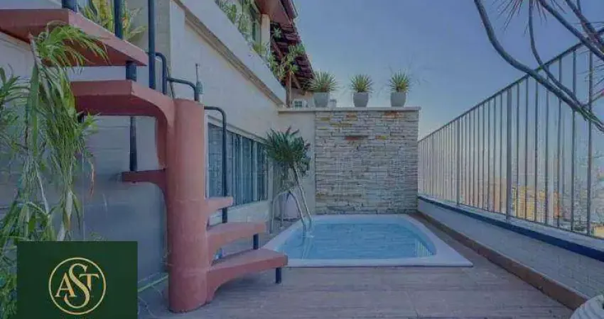 AST IMÓVEIS VENDE cobertura duplex com 4 quartos a uma quadra da praia de Icaraí