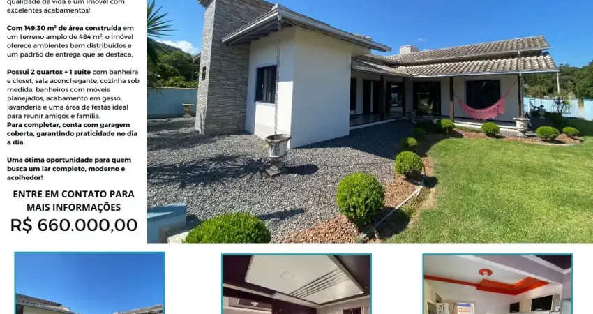 Casa à Venda em Schroeder – Espaço, Conforto e Ótimo Acabamento!