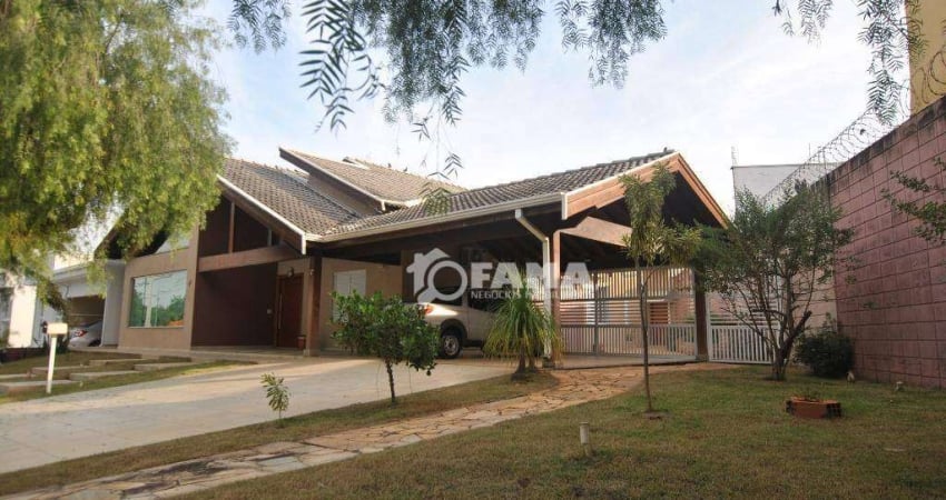 Casa com 4 dormitórios para alugar, 286 m² por R$ 5.712,00/mês - Condomínio Campos do Conde 1 - Paulínia/SP