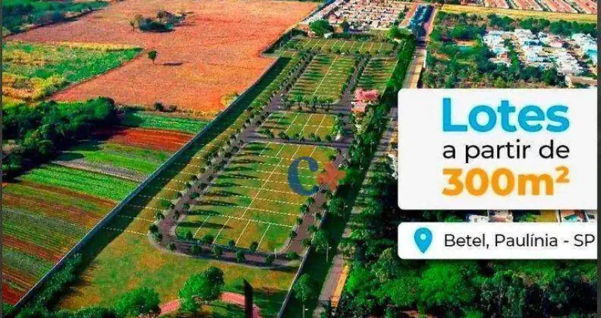 Antecipe-se ao lançamento!!! Lotes a partir de 300m².