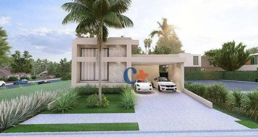 Casa com 3 dormitórios à venda, 219 m² por R$ 2.050.000,00 - Condomínio Residencial Santorini - Paulínia/SP