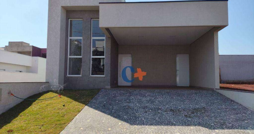 Casa com 3 dormitórios à venda, 140 m² por R$ 949.000,00 - Condomínio Residencial Terras da Estância - Ala do Bosque - Paulínia/SP