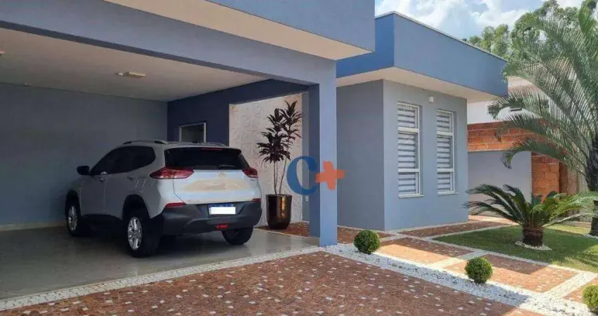 Casa com 3 dormitórios à venda, 260 m² por R$ 1.880.000,00 - Condomínio Athenas - Paulínia/SP