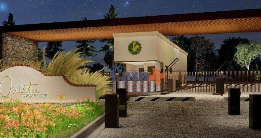Terreno à venda, 305 m² a partir de  R$ 379.267 - Residencial Quinta dos Verdes - Paulínia/SP