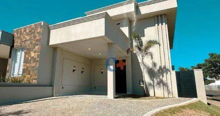 Casa com 3 dormitórios à venda, 164 m² por r$ 1.360.000,00 - condomínio residencial terras da estância - ala do bosque - paulínia/sp