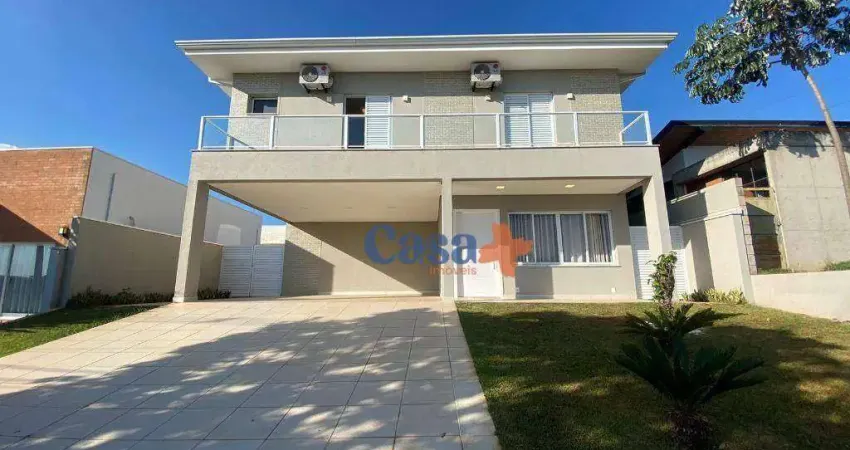 Casa, 252 m² - venda por R$ 1.590.000,00 ou aluguel por R$ 10.835,00/mês - Condomínio Terras do Cancioneiro - Paulínia/SP
