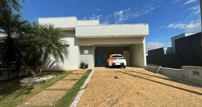 Casa com 3 dormitórios à venda, 186 m² por R$ 1.050.000,00 - Condomínio Campos do Conde II - Paulínia/SP