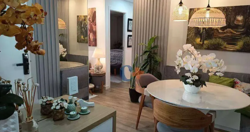 Apartamento com 2 dormitórios à venda, 60 m² por R$ 540.000,00 - Brisa da Mata - Jatobás - Paulínia/SP