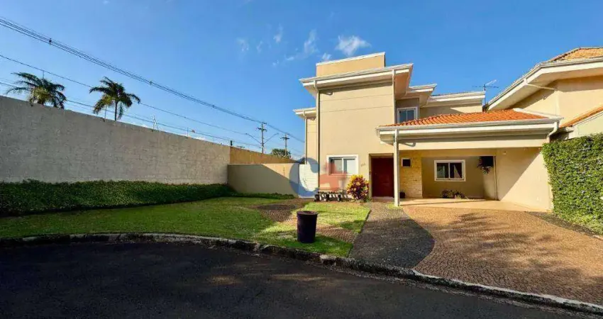 Casa com 3 dormitórios à venda, 220 m² por r$ 1.465.000,00 - condomínio manacás - paulínia/sp