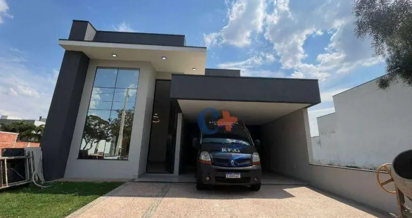 Casa com 3 suítes à venda, 194 m² por r$ 1.350.000 - condomínio campos do conde ii - paulínia/sp