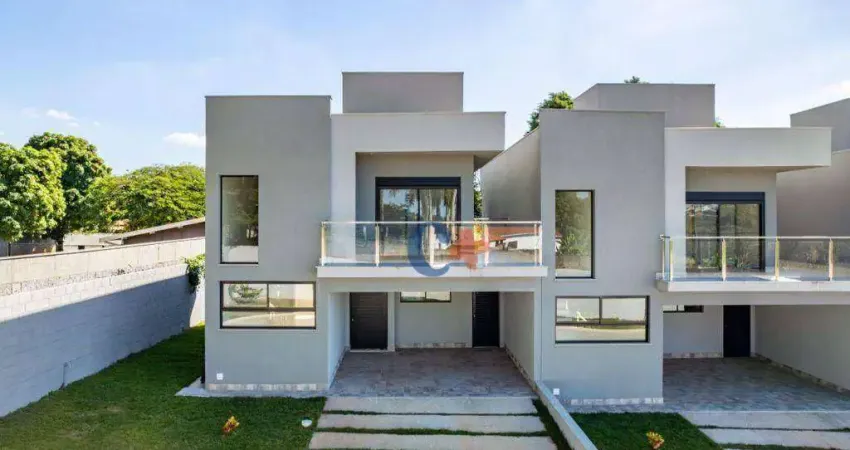 Casa com 3 suítes à venda, 160 m² por r$ 830.000 - nova veneza - paulínia/sp