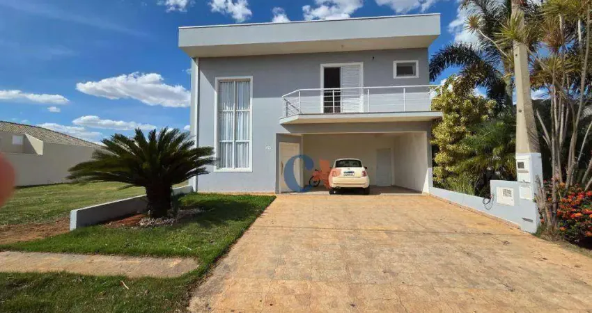 Casa com 3 dormitórios à venda, 220 m² por r$ 1.390.000,00 - condomínio campos do conde ii - paulínia/sp