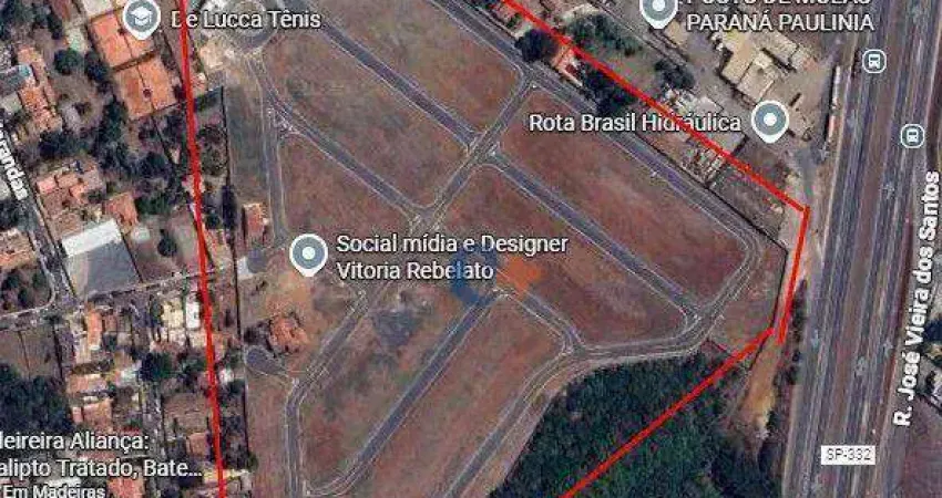 Terreno à venda, 325 m² por r$ 618.000 - residencial luiza - paulínia/sp