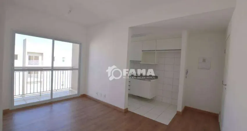 Apartamento para alugar, 58 m² por r$ 2.817,60/mês - residencial premiere morumbi - paulínia/sp