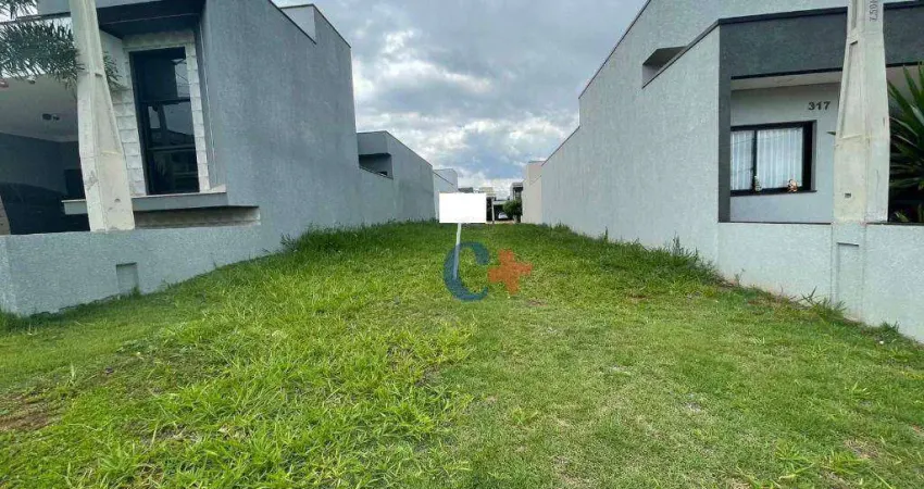 Terreno à venda, 200 m² por r$ 280.000,00 - residencial terras da estância - ala dos ipês - paulínia/sp