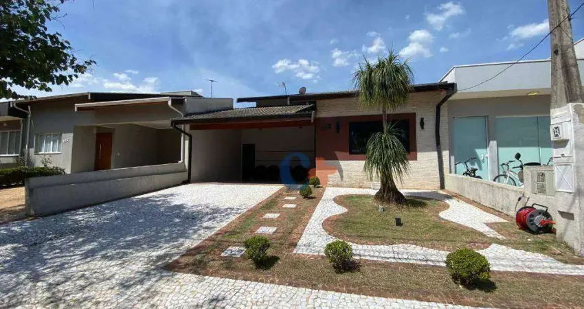 Casa com 3 dormitórios à venda, 220 m² por r$ 1.350.000,00 - condomínio campos do conde i - paulínia/sp
