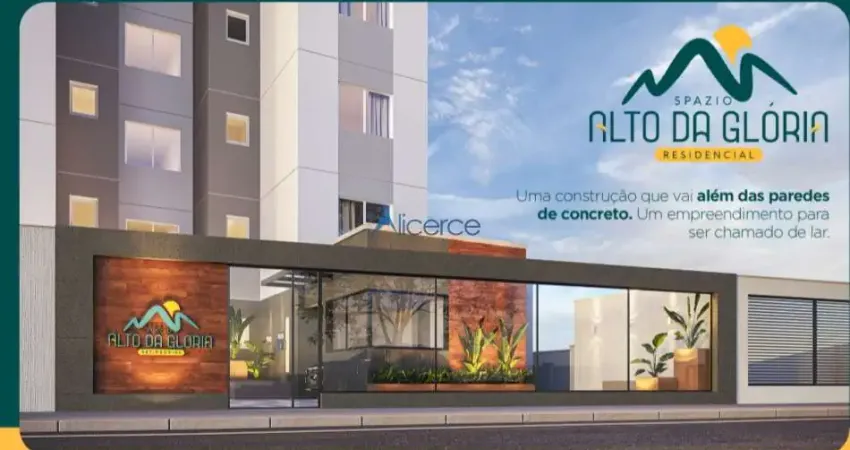 Apartamento no Santa Catarina, 2 quartos com garagem