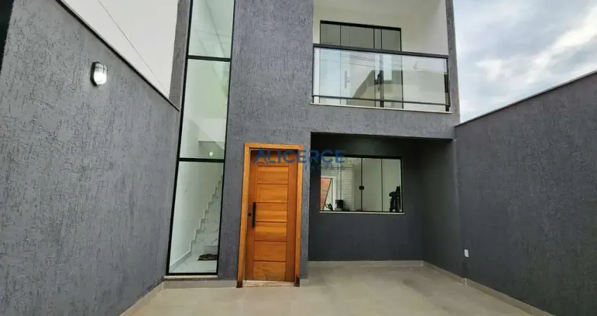 Casa nova com 2 suítes e quintal no jardim dos alfineiros/nova era