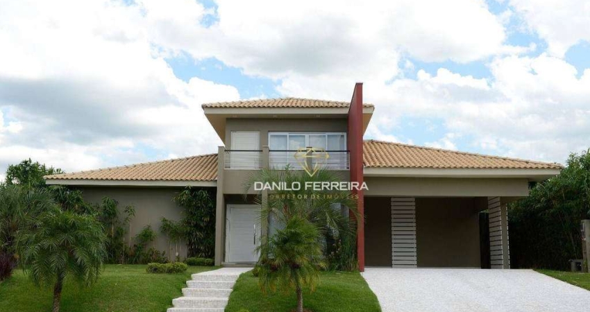 Casa com 3 dormitórios à venda, 350 m² por R$ 3.800.000,00 - Condomínio Fazenda Alvorada - Porto Feliz/SP