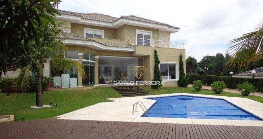 Casa com 4 dormitórios à venda, 480 m² por R$ 7.000.000,00 - Condomínio Terras de São José - Itu/SP