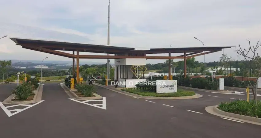 Terreno à venda, 421 m² por r$ 330.000,00 - condomínio alphaville castello - itu/sp