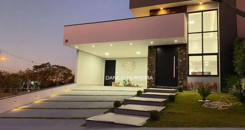 Casa com 3 dormitórios à venda, 145 m² por R$ 890.000,00 - Condomínio Campos do Conde - Sorocaba/SP