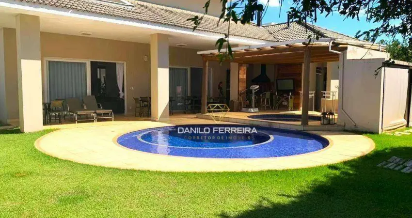 Casa com 4 dormitórios à venda, 483 m² por R$ 4.800.000,00 - Condomínio Plaza Athénée - Itu/SP