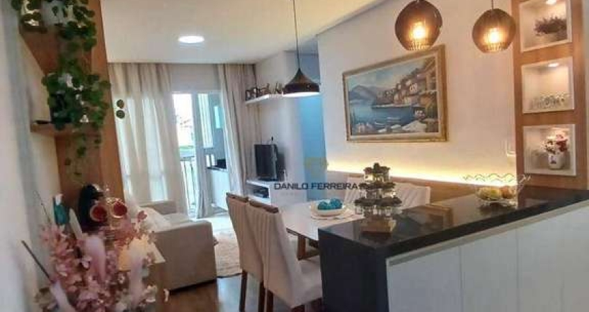 Apartamento com 2 dormitórios à venda, 60 m² por R$ 420.000 - Ilhas do Mediterrâneo - Itu/SP