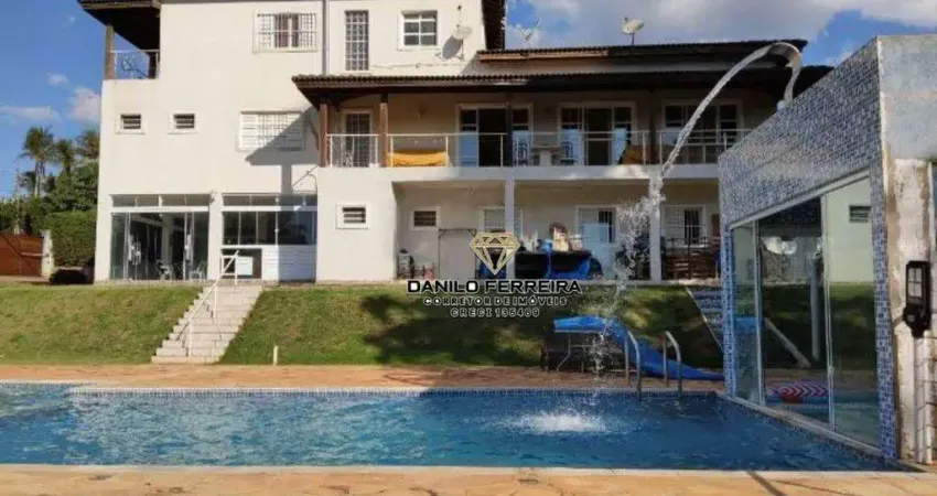 Casa com 6 dormitórios, 800 m² - venda por R$ 1.800.000,00 ou aluguel por R$ 18.500,00/mês - Chácara Residencial Paraíso Marriot - Itu/SP