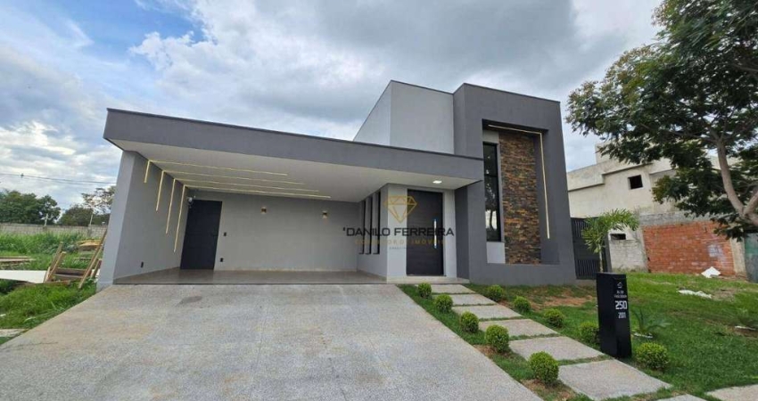 Casa com 3 dormitórios à venda, 206 m² por R$ 1.540.000,00 - Condomínio Residencial Una - Itu/SP
