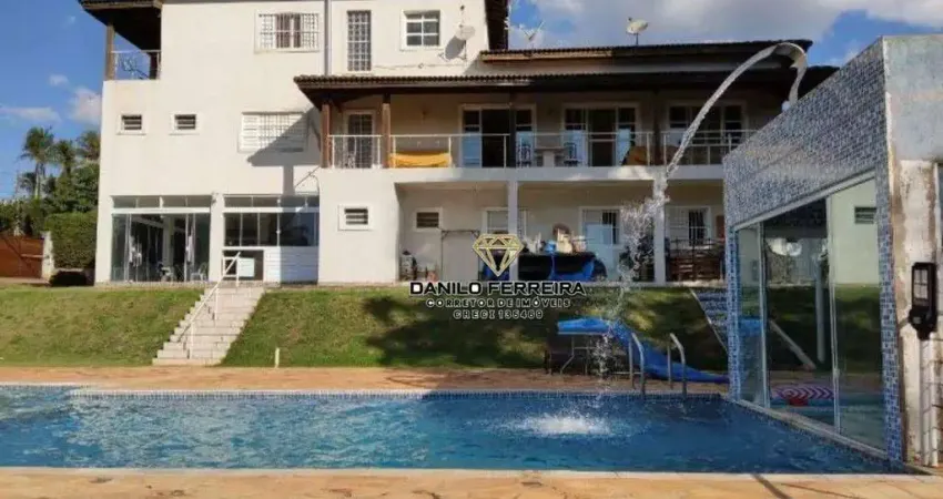 Casa com 6 dormitórios, 800 m² - venda por R$ 1.800.000,00 ou aluguel por R$ 18.500,00/mês - Chácara Residencial Paraíso Marriot - Itu/SP