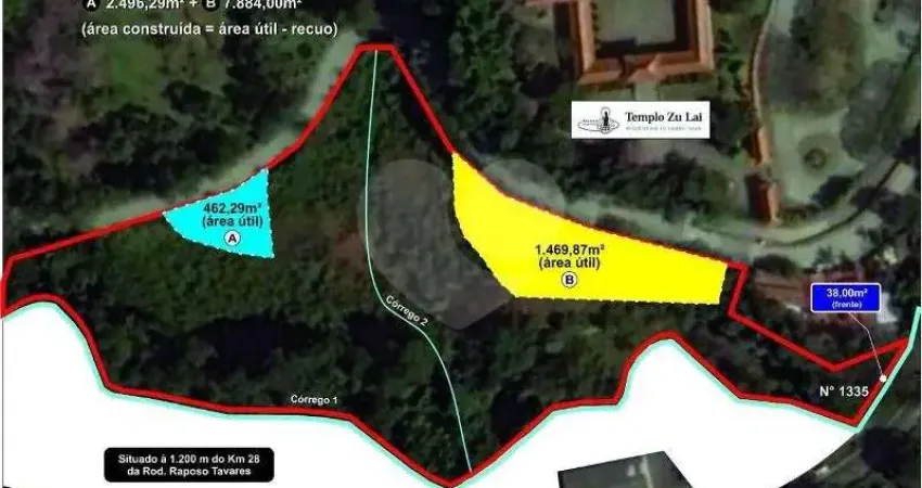 Terreno comercial à venda no Parque Rincão, Cotia