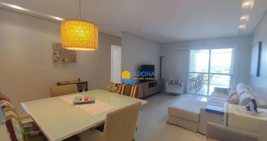 Apartamento com 3 dormitórios à venda, 114 m² por R$ 980.000,00 - Tombo - Guarujá/SP