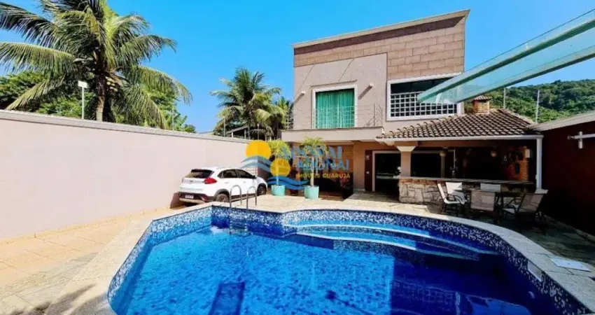 Casa com 5 dormitórios à venda, 474 m² por R$ 2.650.000,00 - Jardim Guaiuba - Guarujá/SP
