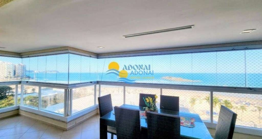 Apartamento com 4 dormitórios à venda, 166 m² por R$ 2.200.000,00 - Pitangueiras - Guarujá/SP