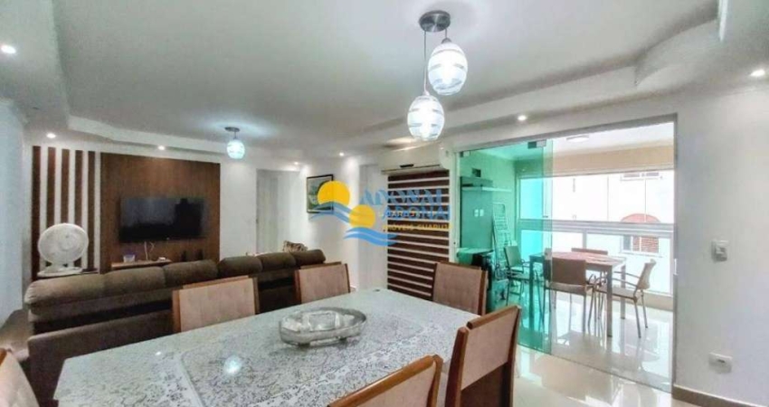Apartamento com 3 dormitórios à venda, 100 m² por R$ 950.000,00 - Pitangueiras - Guarujá/SP