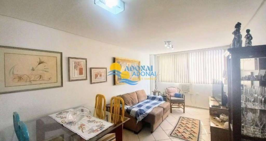 Apartamento com 2 dormitórios à venda, 73 m² por R$ 445.000,00 - Pitangueiras - Guarujá/SP
