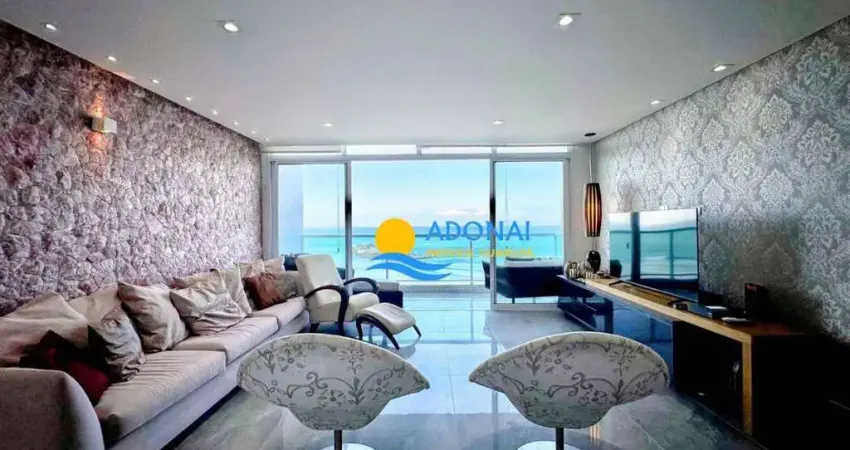 Apartamento com 3 dormitórios à venda, 147 m² por R$ 2.100.000,00 - Pitangueiras - Guarujá/SP